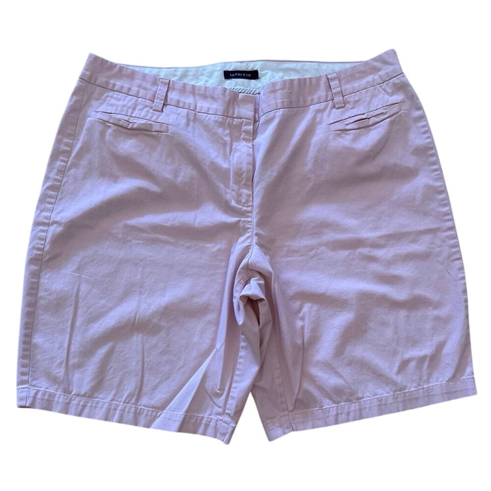 Sz 16  Land’s End Pink Shorts